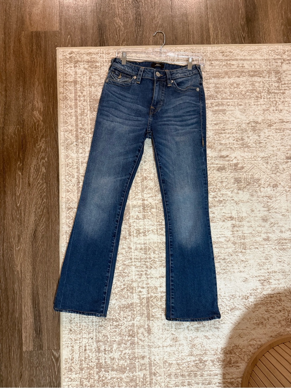 True Religion Becca Dark Wash Bootcut Jeans - Blue